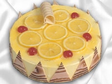 limonlu 4 ile 6 ki�ilik ya�pasta limonlu pasta sipari�i Ankara Etimesgut �i�ek�i firma �r�n�m�z  